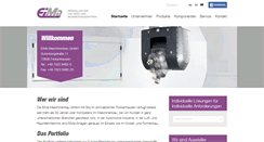 Desktop Screenshot of eima-maschinenbau.de